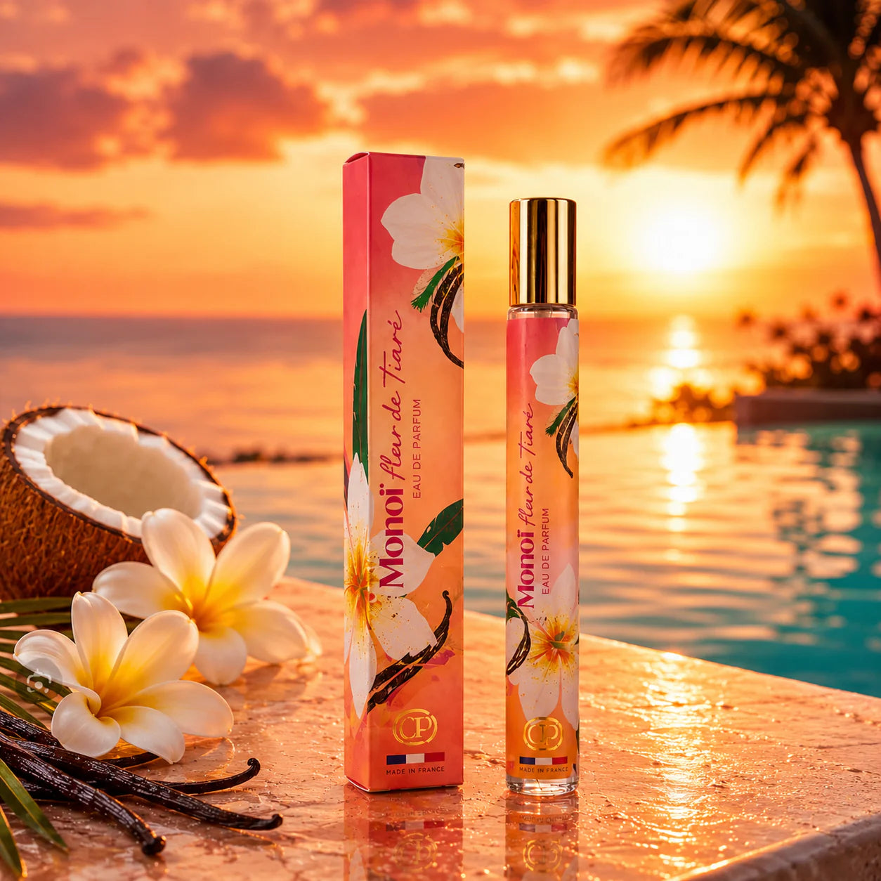 Eau de parfum Monoï Tiaré