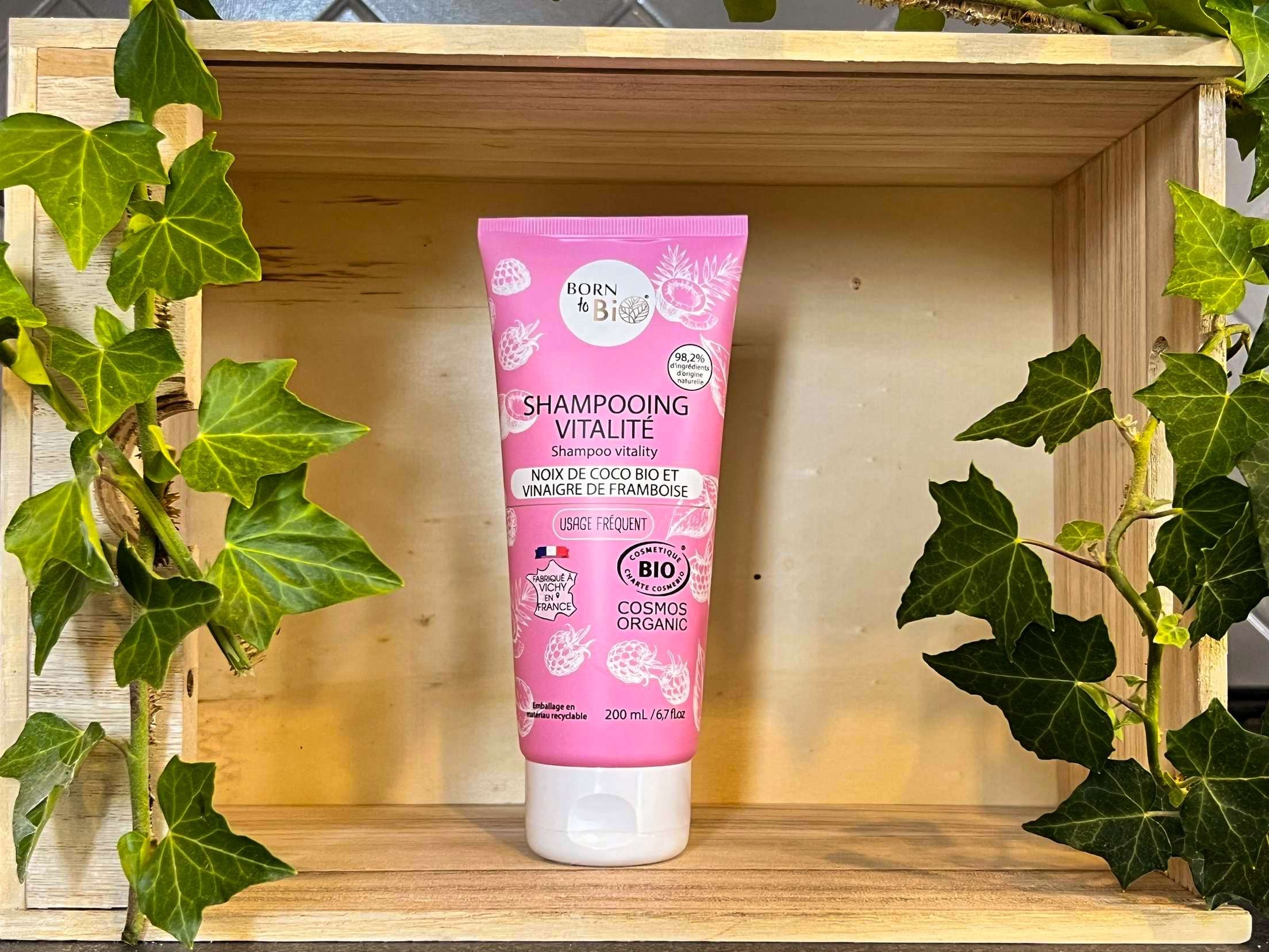 Shampoing Noix de coco et vinaigre de framboise image 0