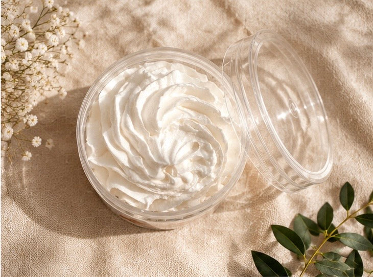 Chantilly de douche Musc Blanc