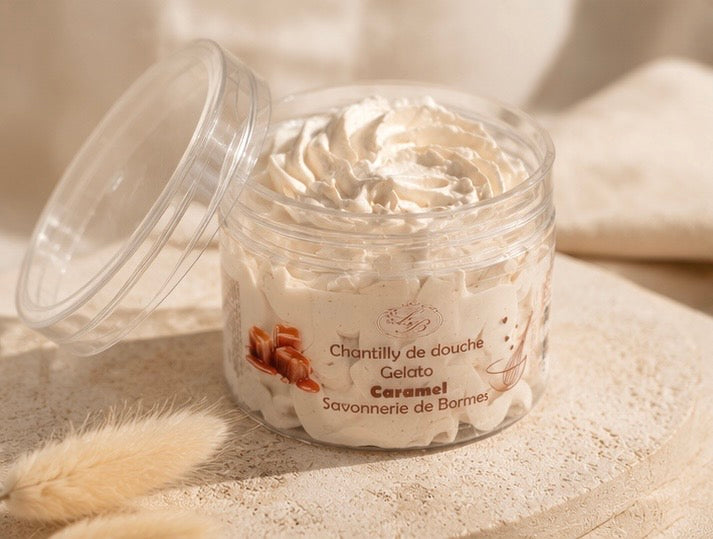 Chantilly de douche Caramel