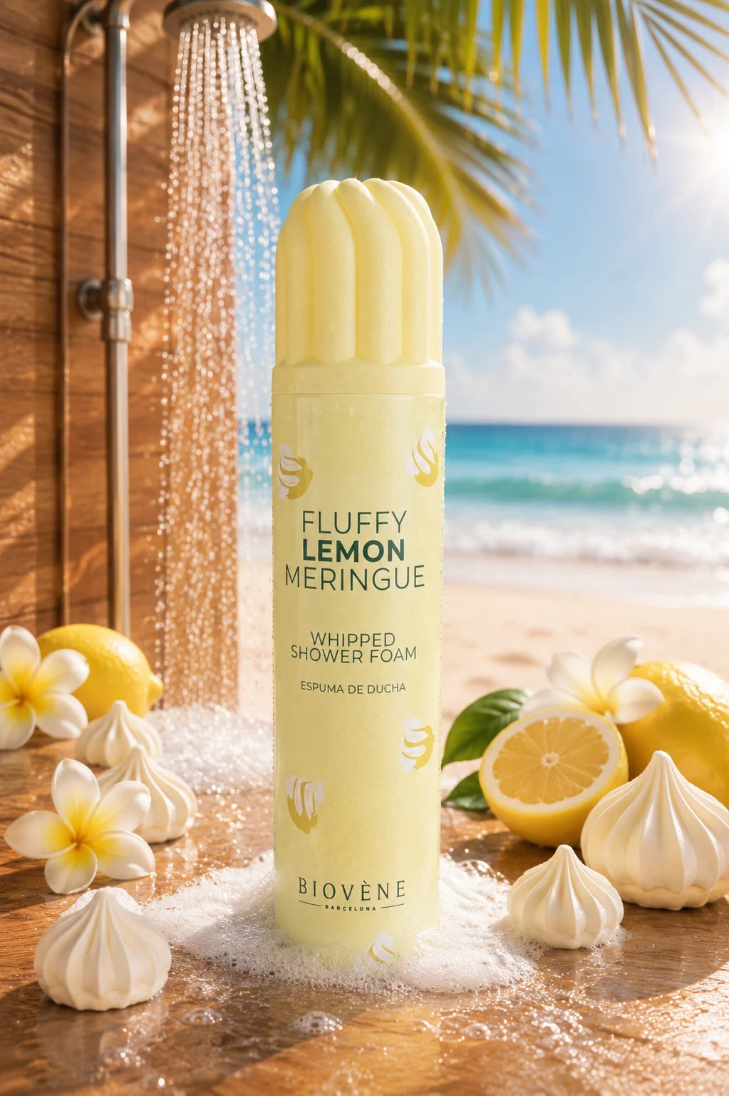 Chantilly de douche Citron meringuée